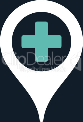 bg-Dark_Blue Bicolor Blue-White--hospital map pointer.eps