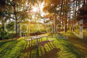 picnic table