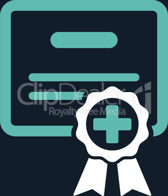 bg-Dark_Blue Bicolor Blue-White--medical certificate.eps