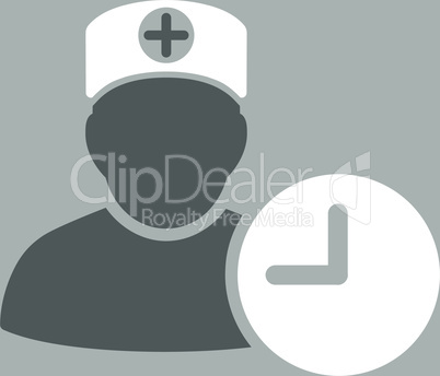 bg-Silver Bicolor Dark_Gray-White--doctor schedule.eps