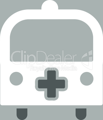 bg-Silver Bicolor Dark_Gray-White--medical bus.eps