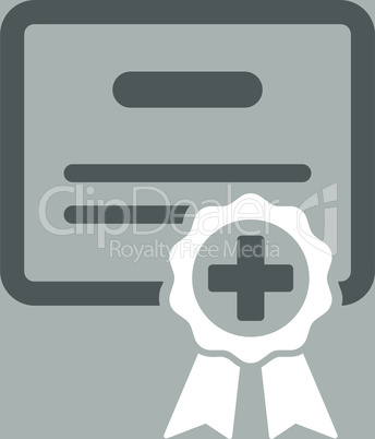 bg-Silver Bicolor Dark_Gray-White--medical certificate.eps