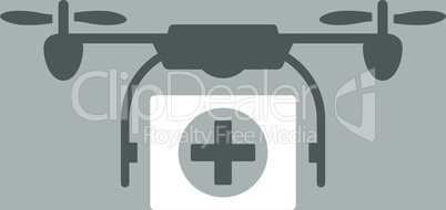 bg-Silver Bicolor Dark_Gray-White--medical drone.eps