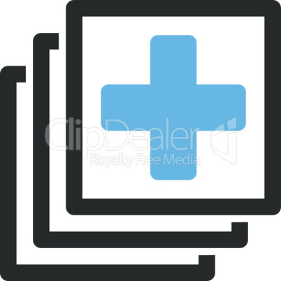 Bicolor Blue-Gray--medical docs.eps