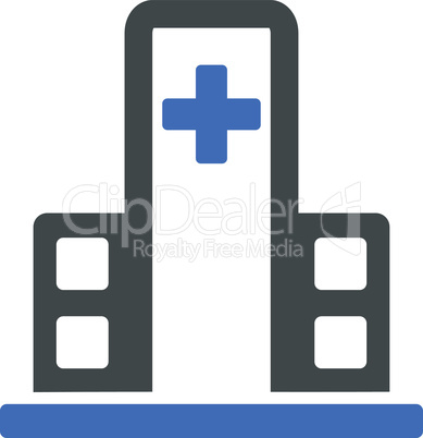 BiColor Cobalt-Gray--hospital building.eps