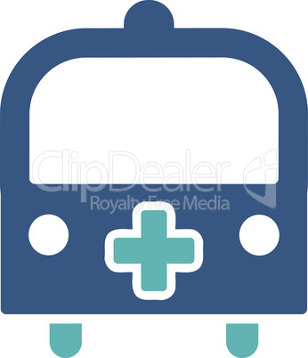 BiColor Cyan-Blue--medical bus.eps