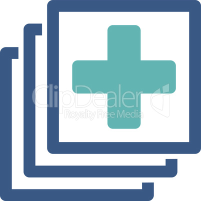 BiColor Cyan-Blue--medical docs.eps