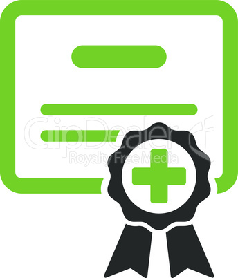 Bicolor Eco_Green-Gray--medical certificate.eps