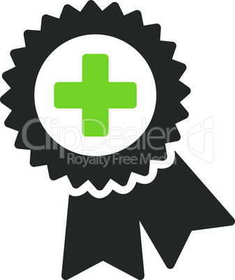 Bicolor Eco_Green-Gray--medical quality seal.eps