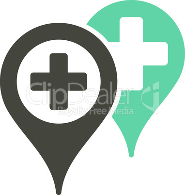 Bicolor Grey-Cyan--hospital map markers.eps