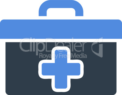 BiColor Smooth Blue--first aid toolbox.eps