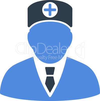 BiColor Smooth Blue--head physician.eps