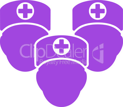 Violet--medical staff.eps