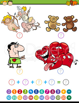 math task for preschoolers