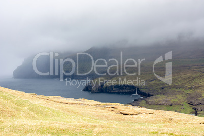 Landscape on the Faroe Islands