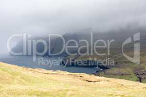 Landscape on the Faroe Islands