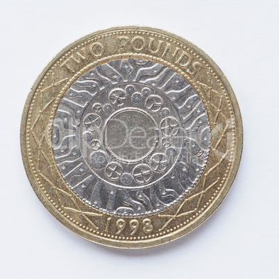 UK 2 Pounds coin