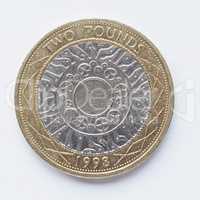 UK 2 Pounds coin