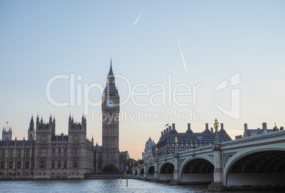 Houses of Parliament in London