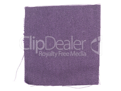 Purple fabric sample