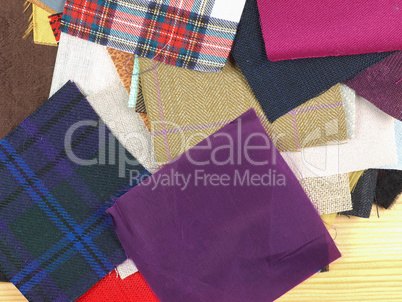 Fabric samples