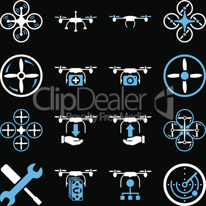 bg-Black Bicolor Blue-White--drone-business01.eps