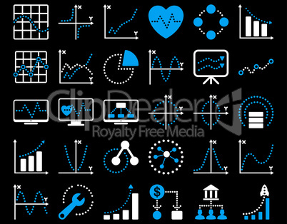 Dotted Charts Icons