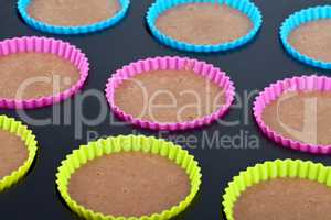 Preparation of chocolate muffins