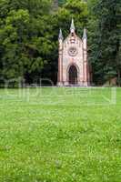 Catholic chapel in Novi Dvori forest in Zapresic, Croatia