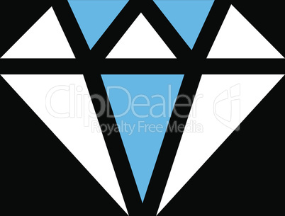 bg-Black Bicolor Blue-White--diamond.eps