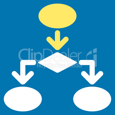 Flowchart Icon from Commerce Set