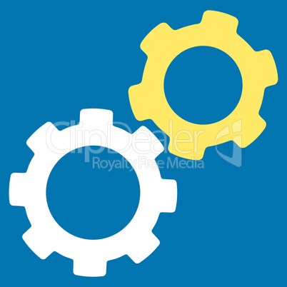 Gears Icon from Commerce Set