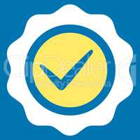 Valid icon from Competition & Success Bicolor Icon Set