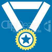 Winner medal icon from Competition & Success Bicolor Icon Set