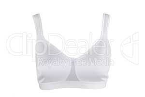 Women's sports bra isolated on white