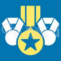 Awards icon from Competition & Success Bicolor Icon Set