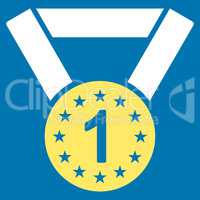 First medal icon from Competition & Success Bicolor Icon Set