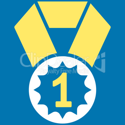 First place icon from Competition & Success Bicolor Icon Set