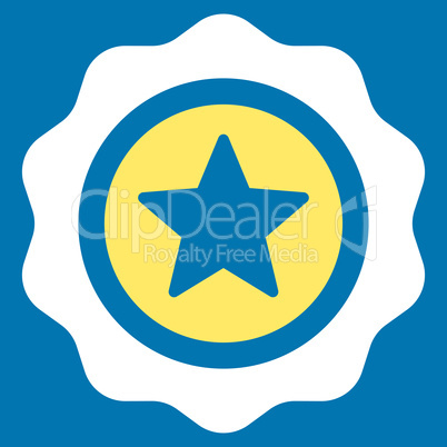 Reward seal icon from Competition & Success Bicolor Icon Set
