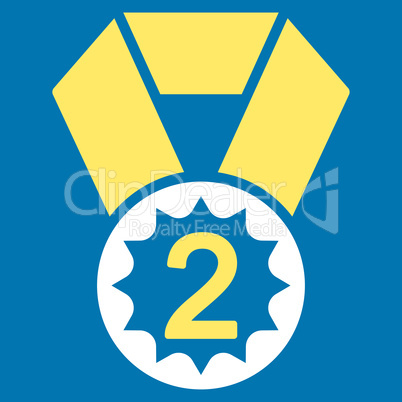 Second place icon from Competition & Success Bicolor Icon Set