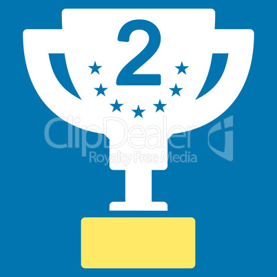 Second prize icon from Competition & Success Bicolor Icon Set