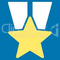 Star medal icon from Competition & Success Bicolor Icon Set