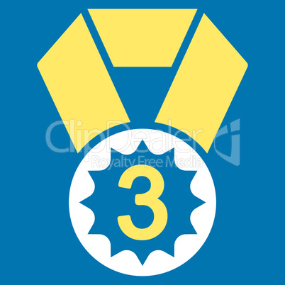 Third place icon from Competition & Success Bicolor Icon Set