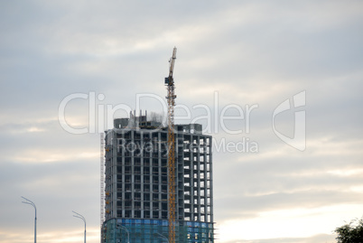 Construction of office building