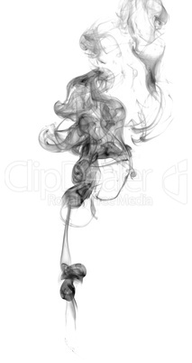 Abstract dark smoke