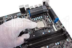 Electronic collection - Installation of processor