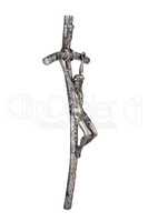 The Bent Cross Crucifix, that was using Pope John Paul II