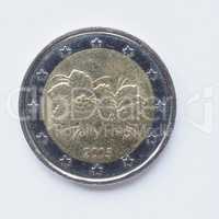 Finnish 2 Euro coin