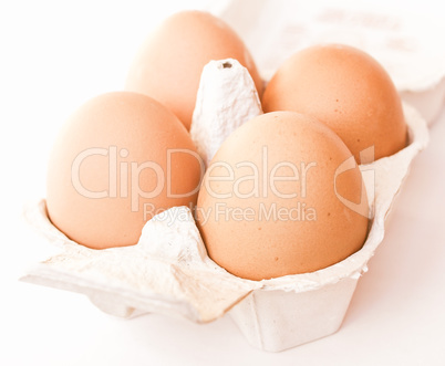 Retro looking Eggs picture