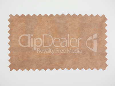 Brown paper sample